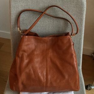 Coach Edie Leather Shoulder Bag